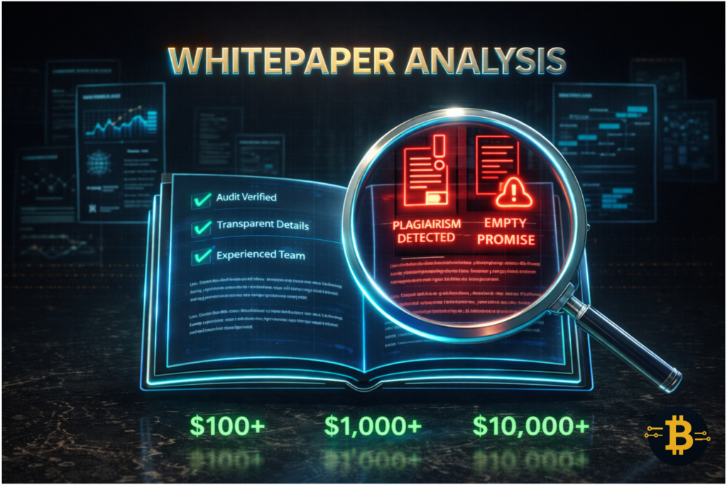 How to read crypto whitepaper and spot red flags including plagiarism and empty promises