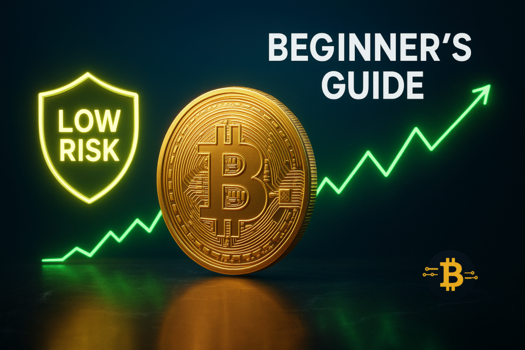 eginner's guide to investing in Bitcoin with low-risk strategies and dollar-cost averaging